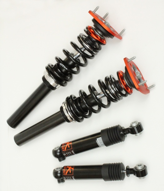 Camber adjustable coilovers for the Peugeot 106 and Citroen Saxo 